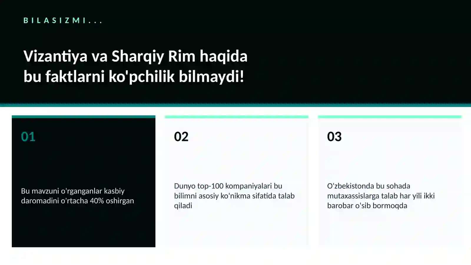 Vizantiya va Sharqiy Rim 2