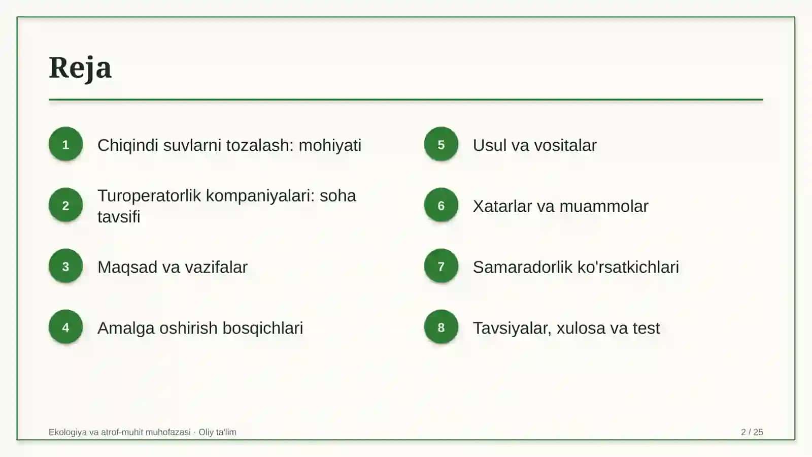 turoperatorlik kompaniyalarida chiqindi suvlarni tozalash 3945 2
