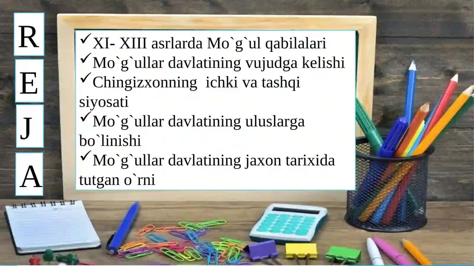 XII-XV asrlarda MO`G`ULLAR imperiyasi 2