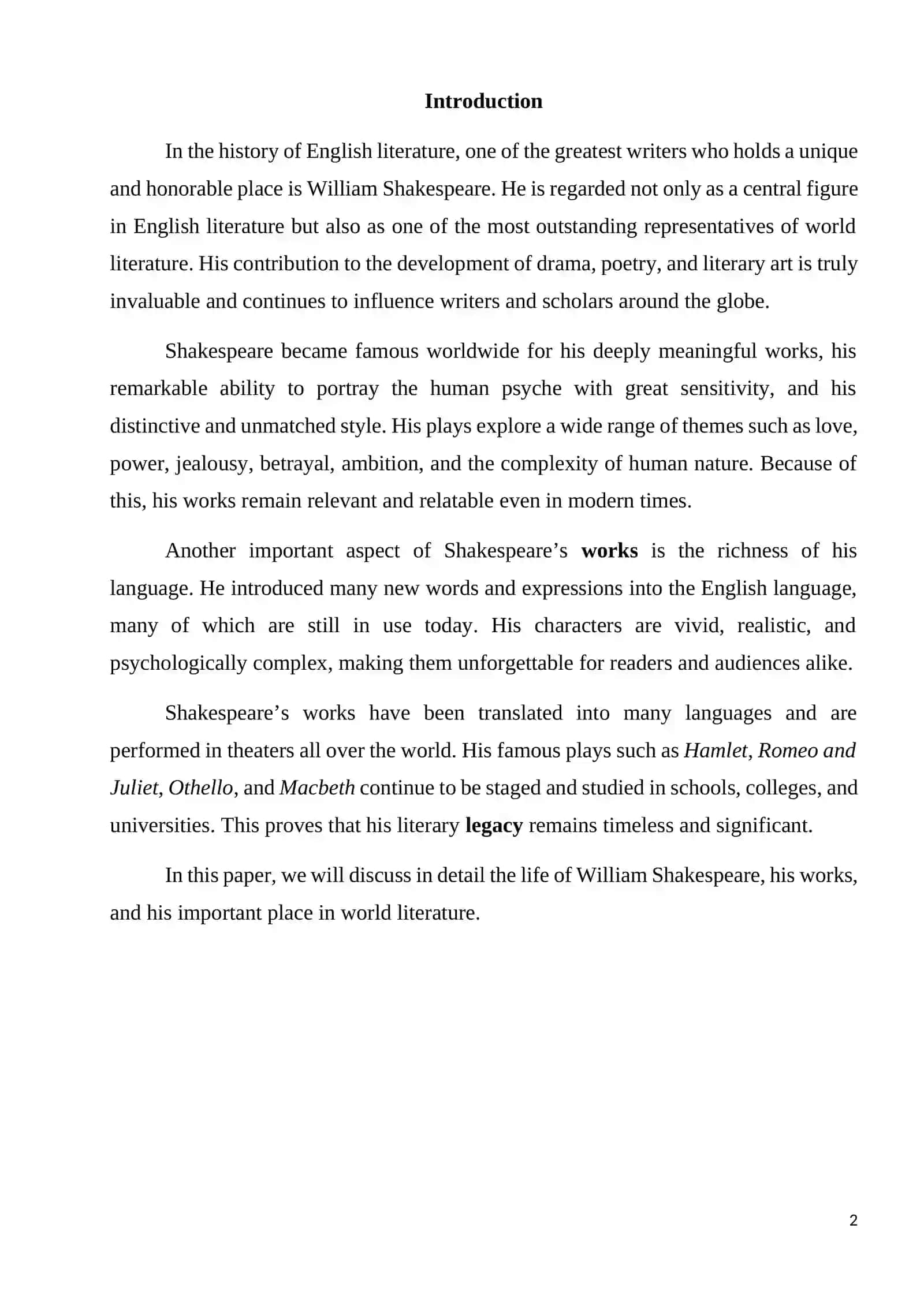 William Shakespeare 2