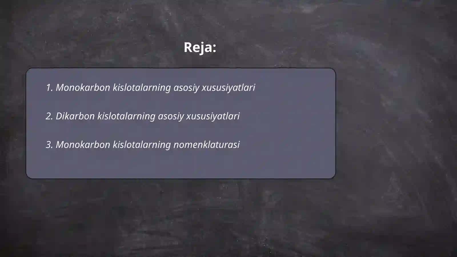 Toyinmagan mono va dikarbon kislotalar 2