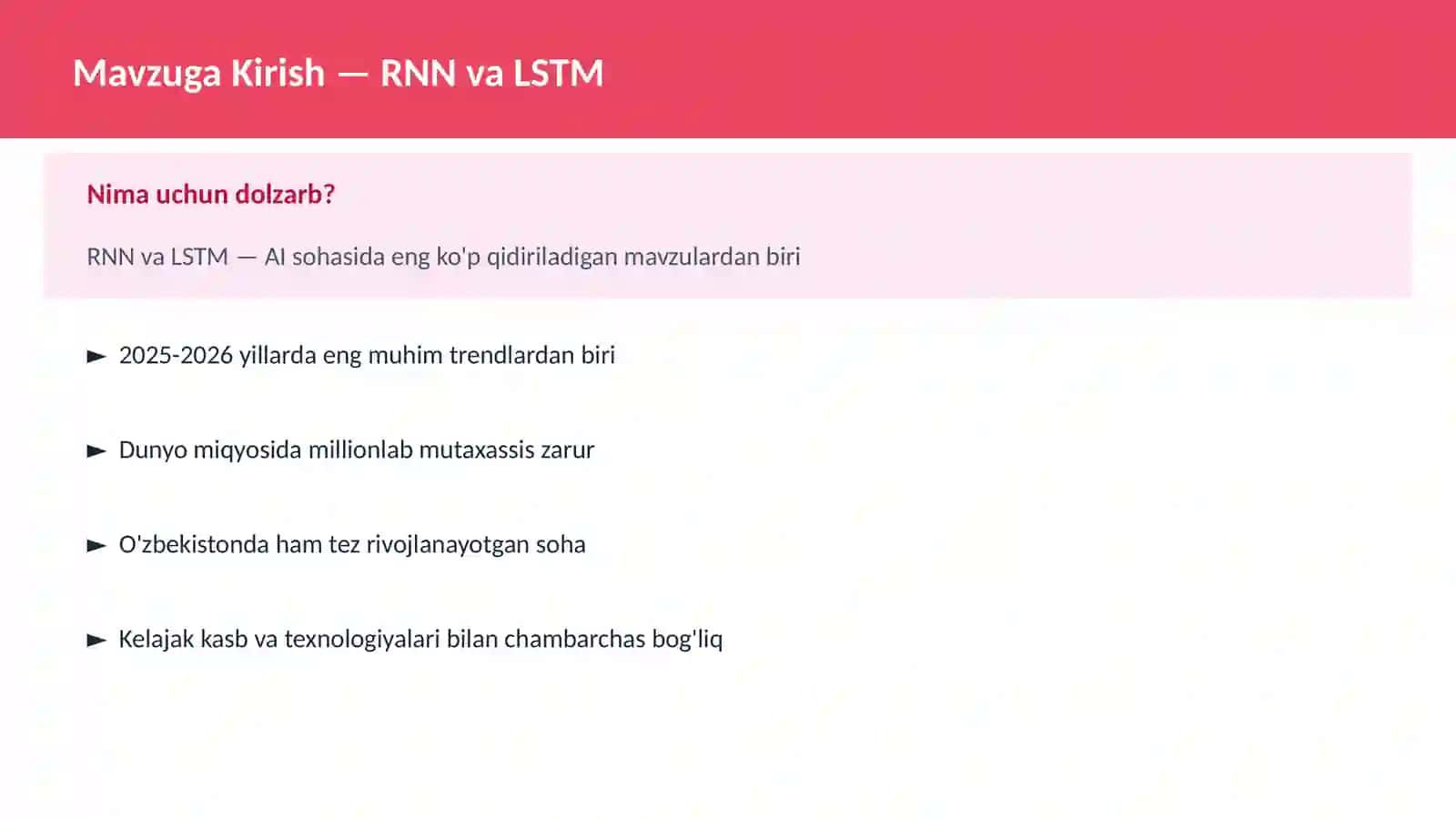 RNN va LSTM 2