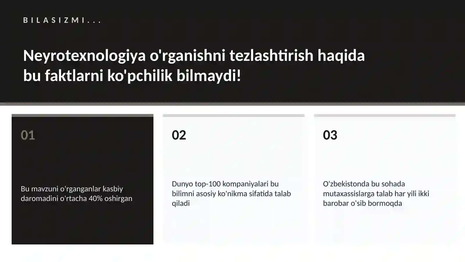 NEYROTEXNOLOGIYA VA MIYA 2
