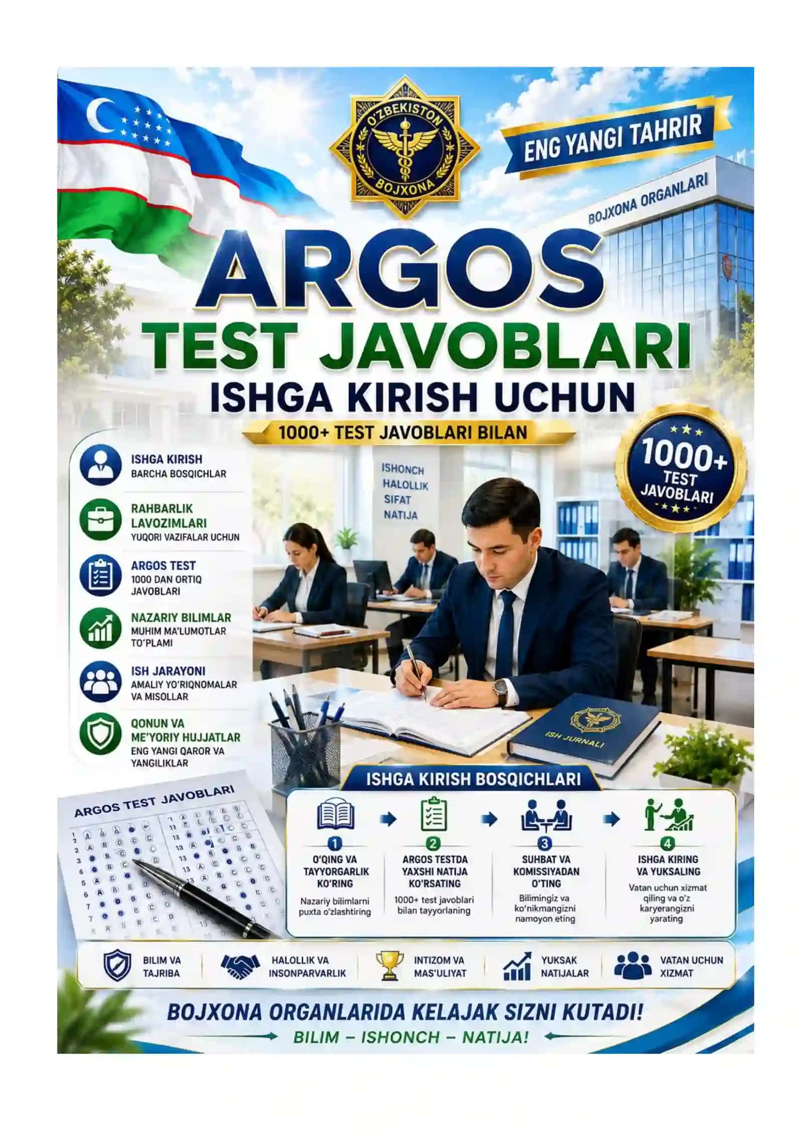 ARGOS test argos IQ test javoblari 2