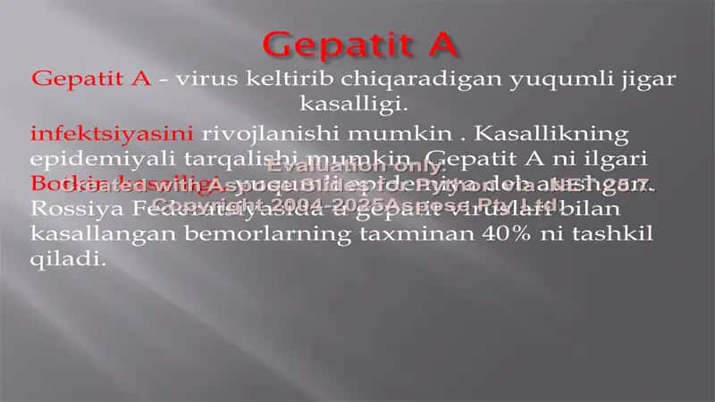Gepatit A 2