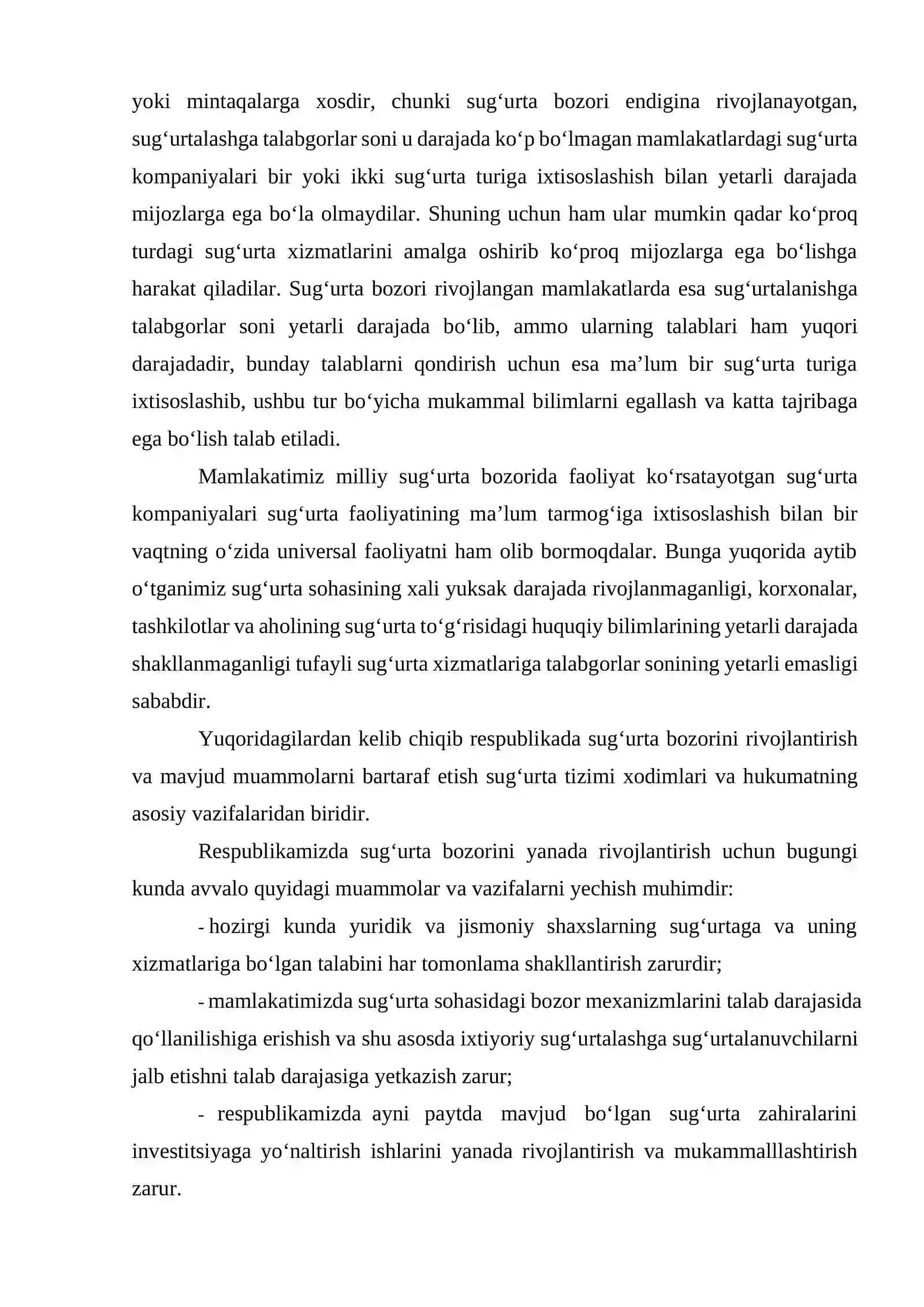 Sug’urta vositalari 2