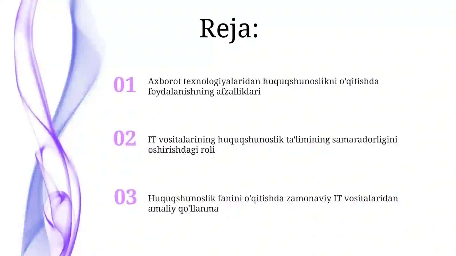 Huquq fanlarini oʻqitishda axborot texnalogiyalaridan foydalanish 2
