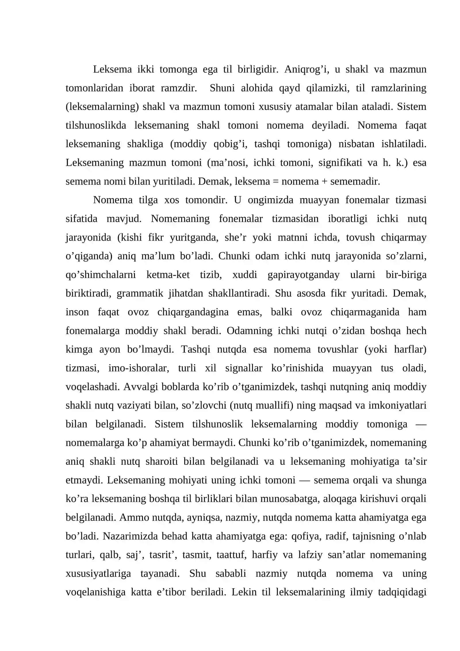 SEMEMA VA UNING TARKIBI 2