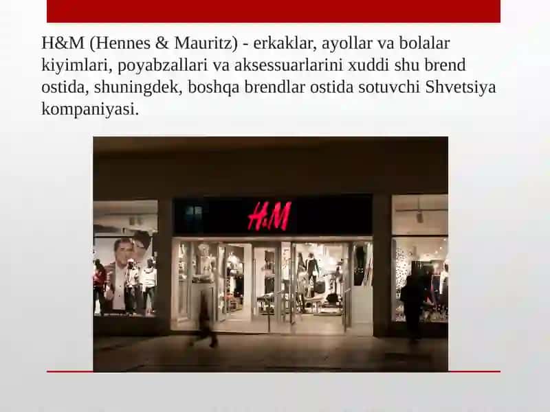 H&M (Hennes&Mauritz) 2