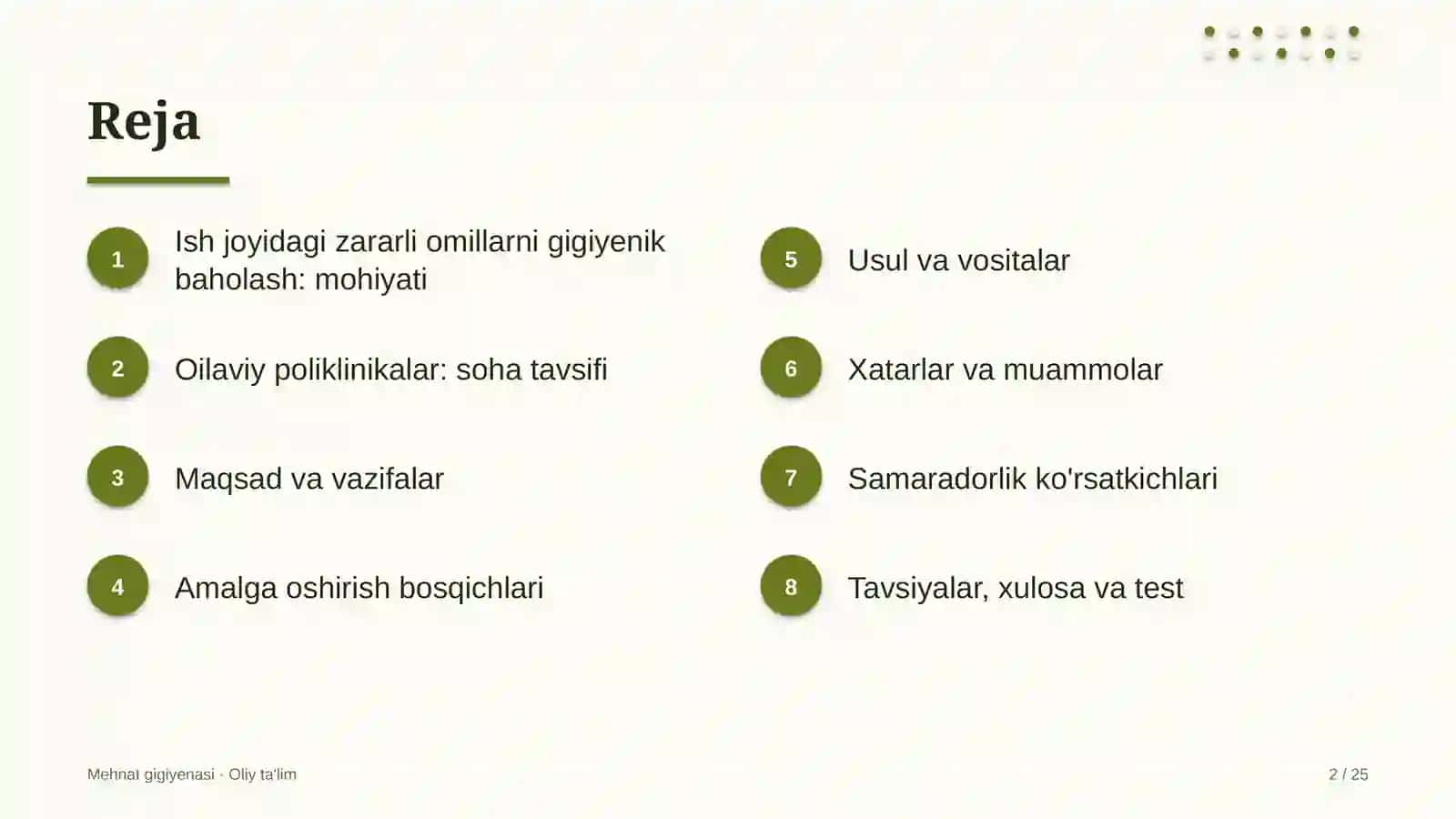 oilaviy poliklinikalarda ish joyidagi zararli omillarni gigiyenik baholash 4388 2
