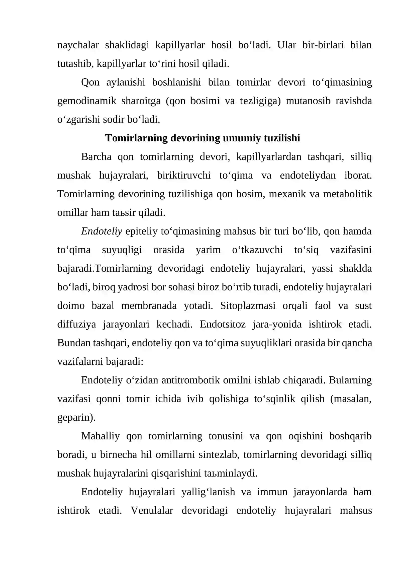 YURAK VA QON TOMIRLAR SISTЕMASI 2