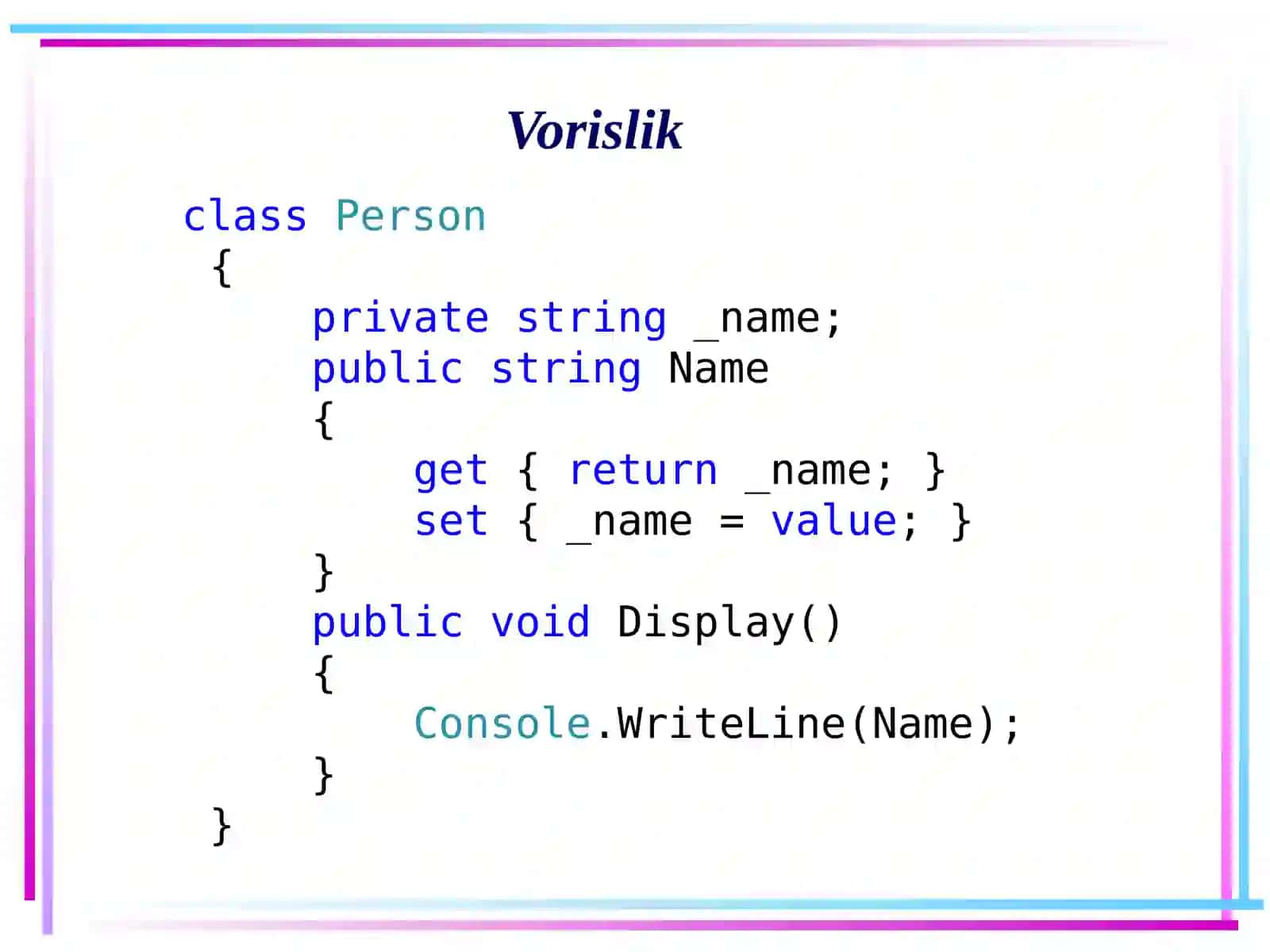 Vorislik 2