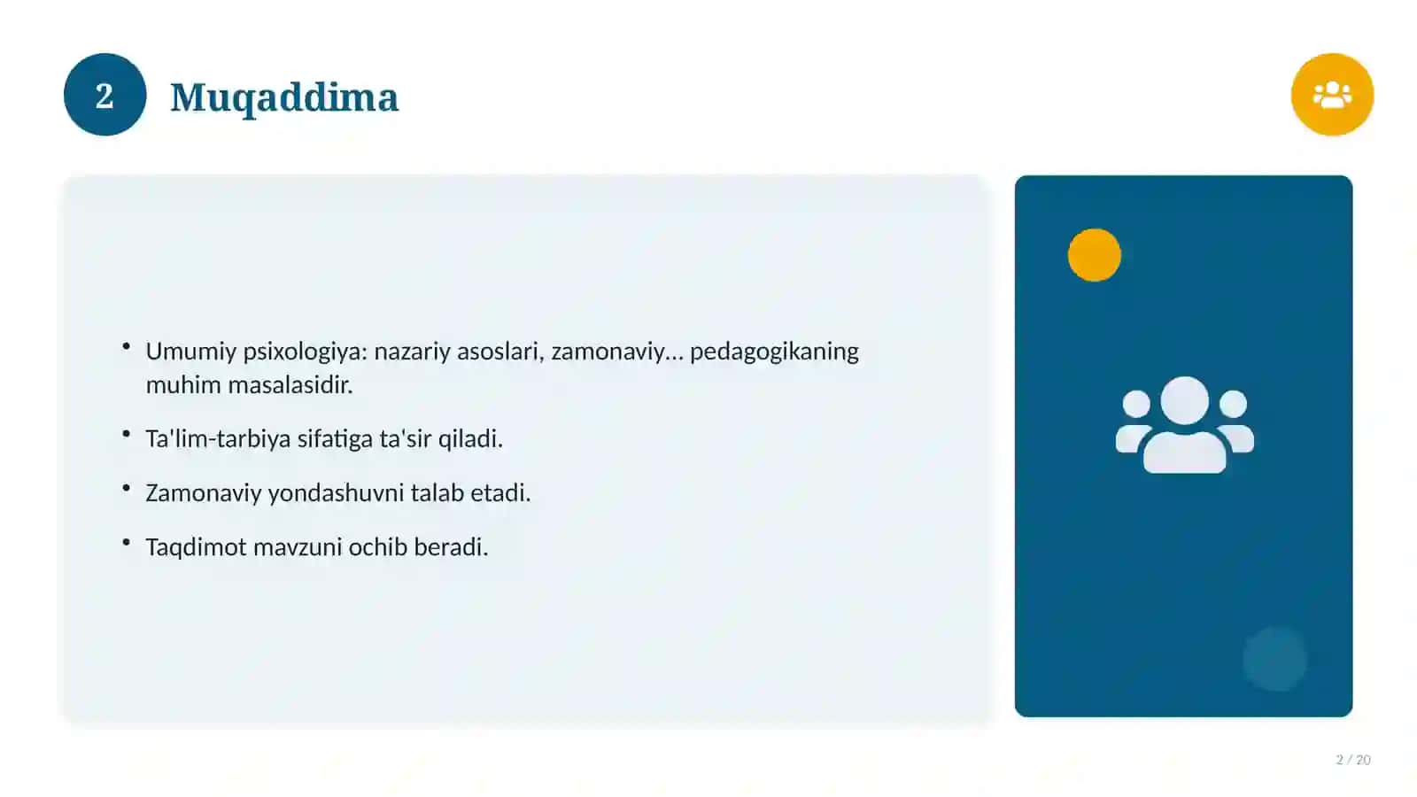Umumiy psixologiya: nazariy asoslari, zamonaviy yondashuvda (Ilmiy maqola) 2