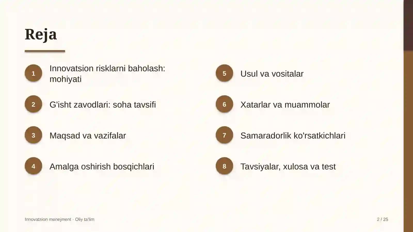g'isht zavodlarida innovatsion risklarni baholash 3204 2