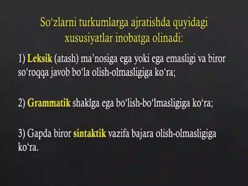 Boshlang‘ich sinflarda o‘rganiladigan so‘z turkumlari 2