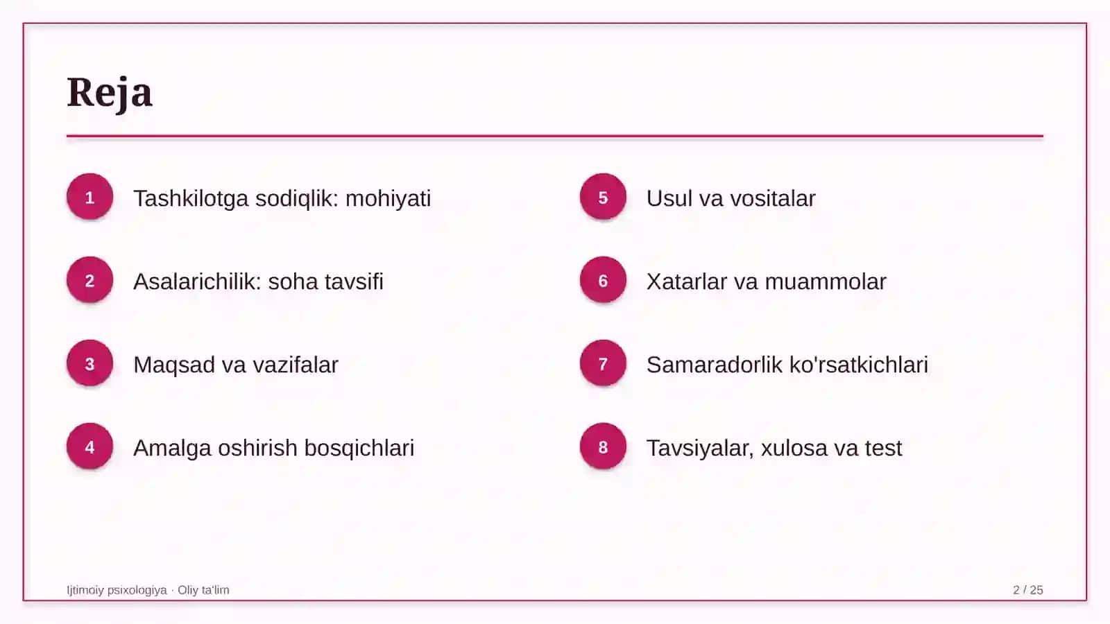 Asalarichilik misolida: mohiyati, bosqichlari, usullari va ko'rsatkichlari 2