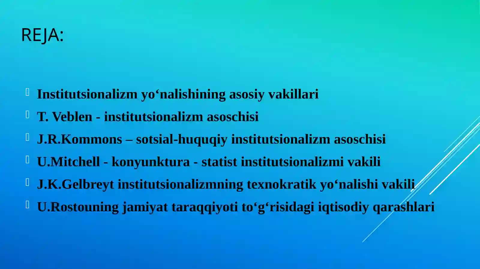 INSTITUTSIONALIZM 2