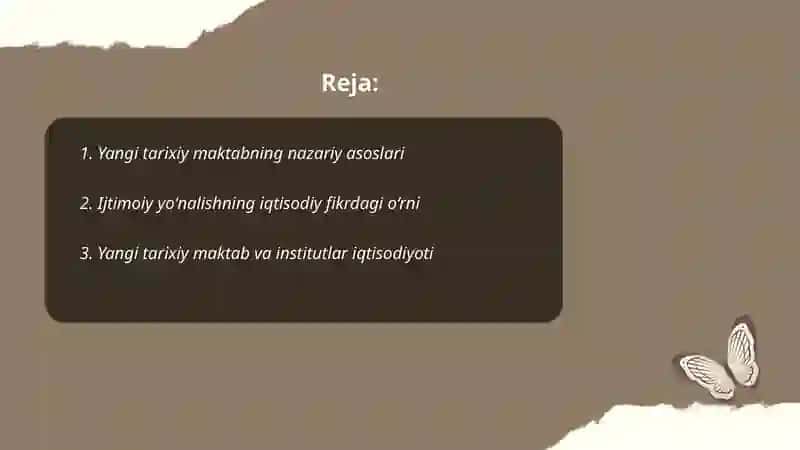 Yangi tarixiy maktabning nazariy asoslari 2
