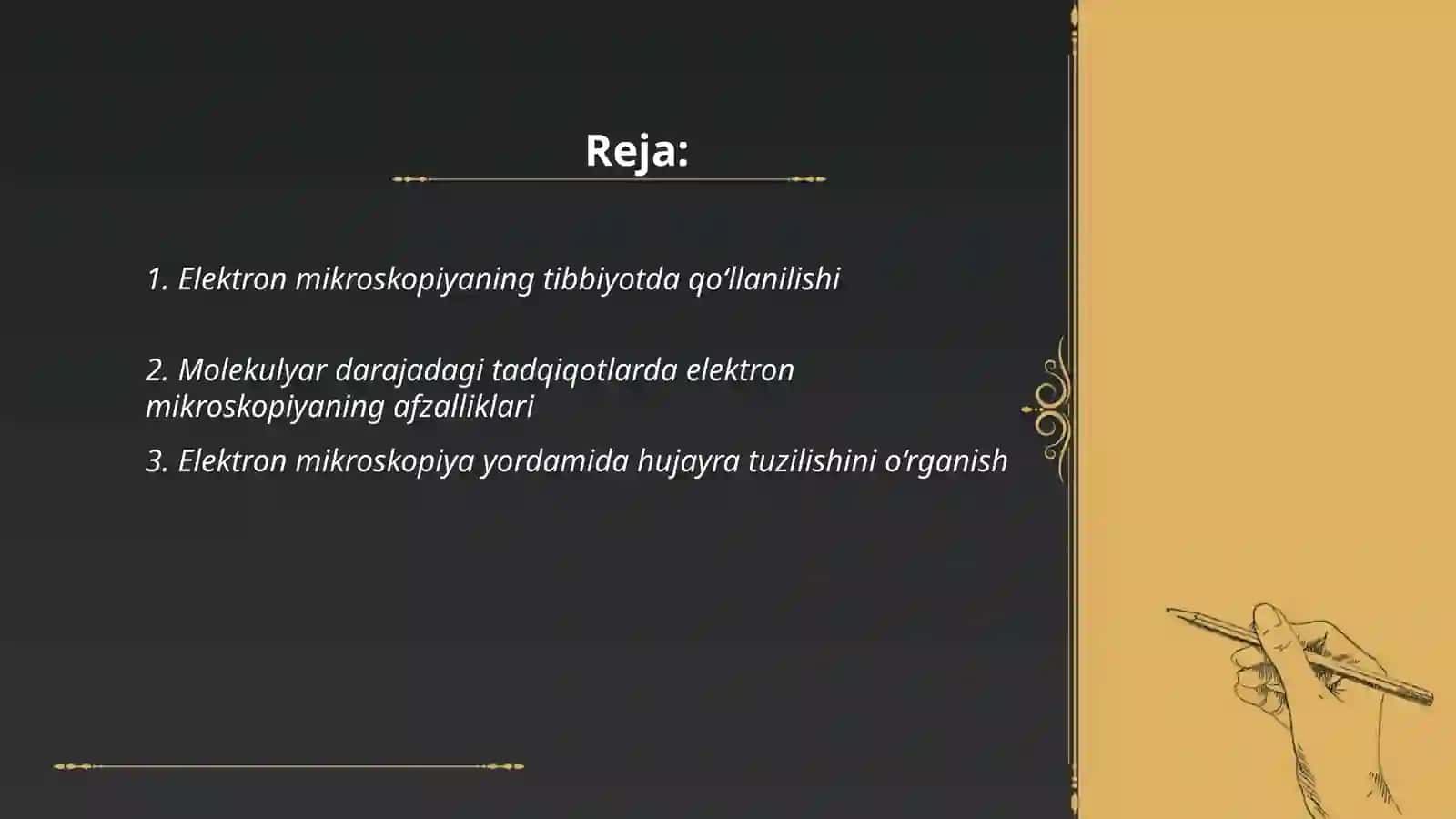 Elektron mikroskopiyalarning tibbiyotdagi órni 2