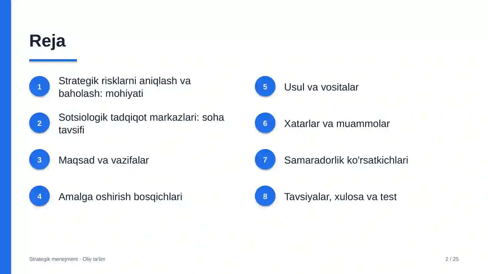 sotsiologik tadqiqot markazlarida strategik risklarni aniqlash va baholash 2921 2