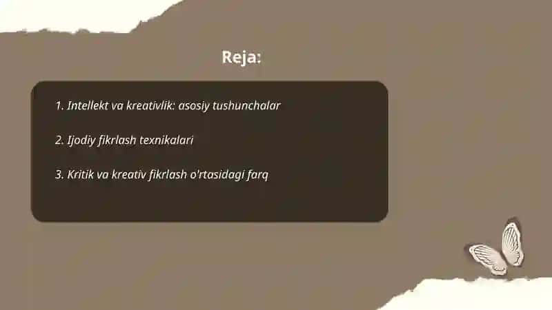 Intellekt va kreativlik 2