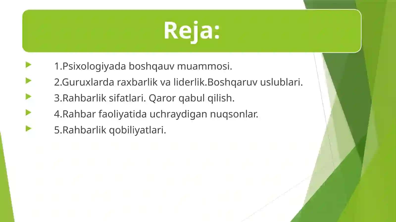 Rahbarlik sifatlari 2