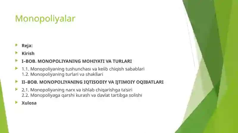 Monopoliyalar 2