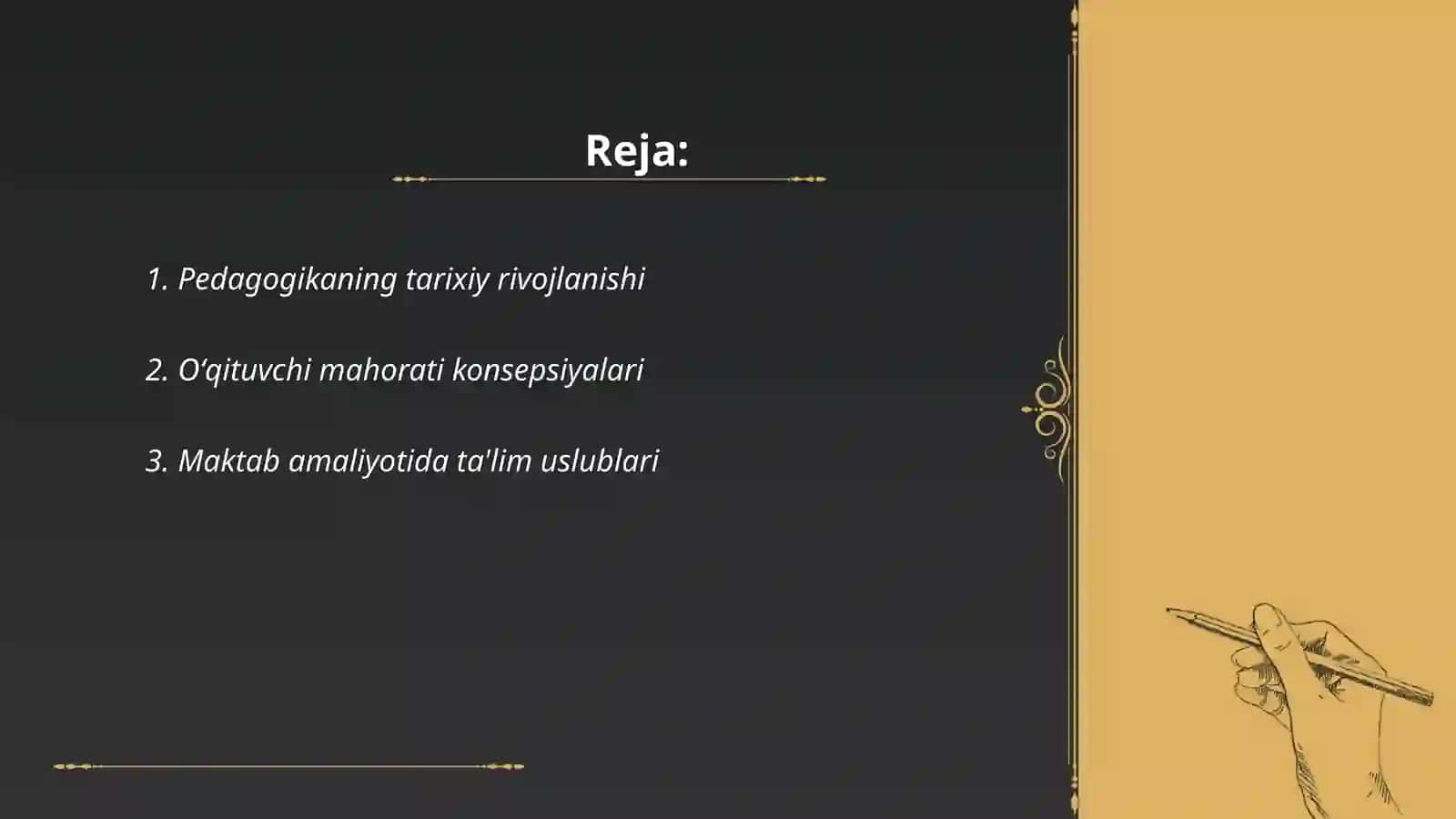 Pedagogik fikr tarixi maktab amaliyotida oʻqituvchi mahorat masalalari 2