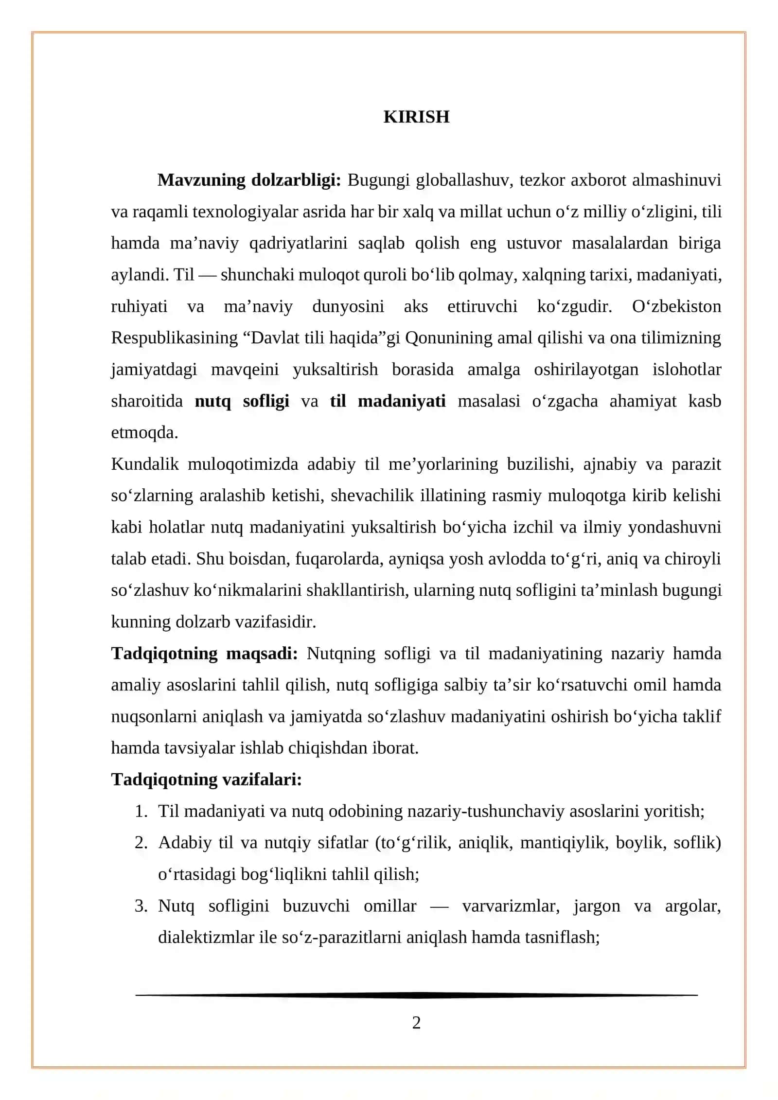 NUTQ SOFLIGI VA NUTQ MADANIYATI 2
