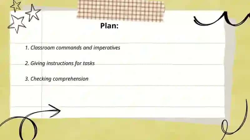 Classroom language 2