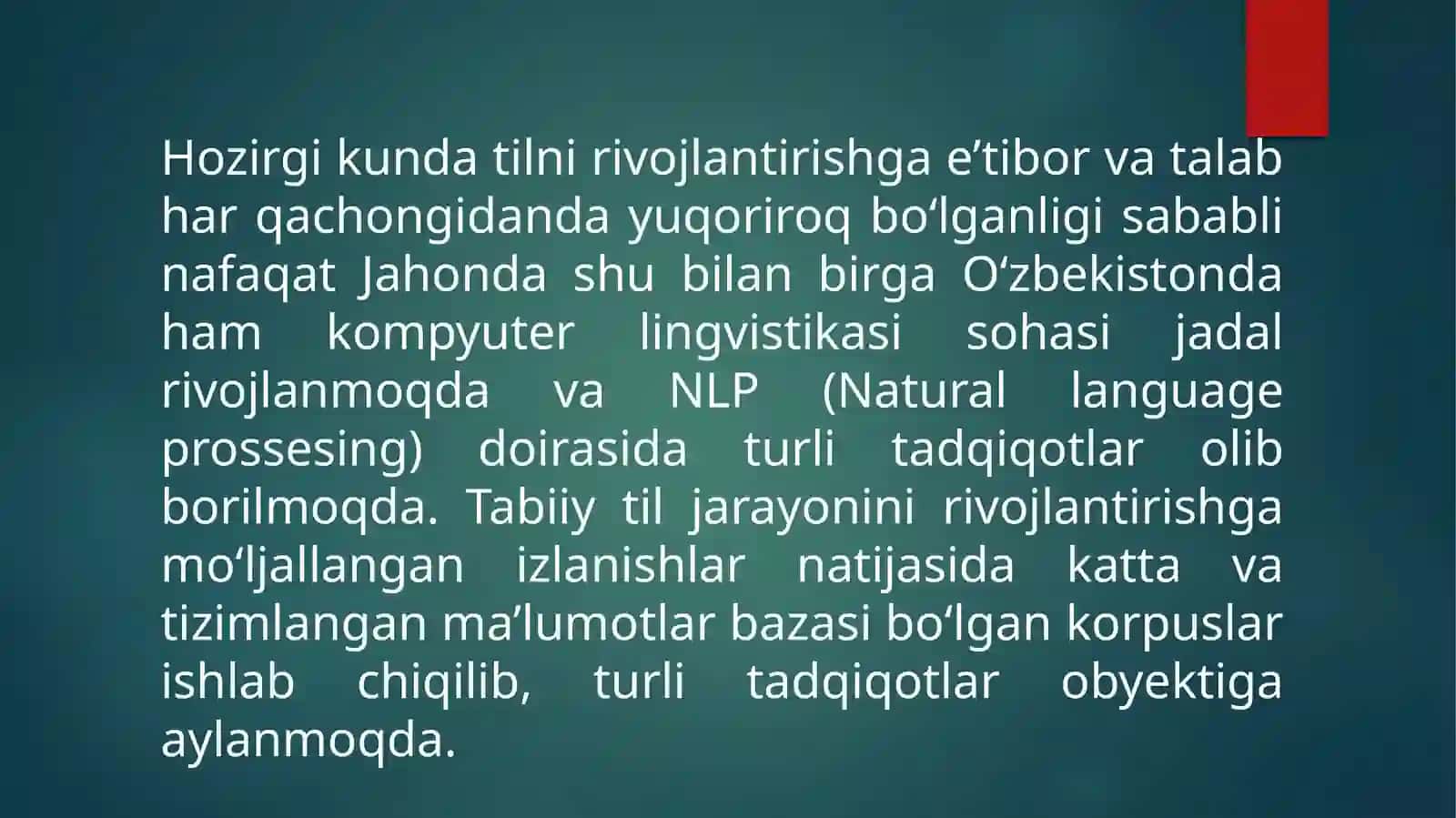 Gazeta matnlarining elektron korpusini yaratish (2) 2