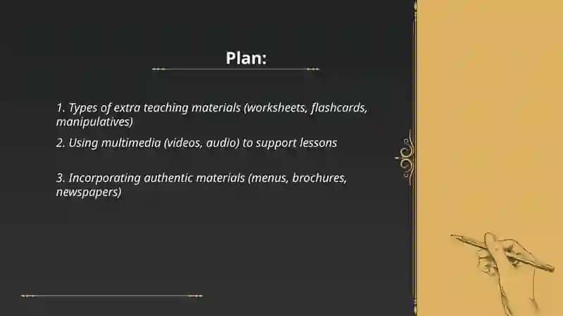 Extra Teaching Materials 2