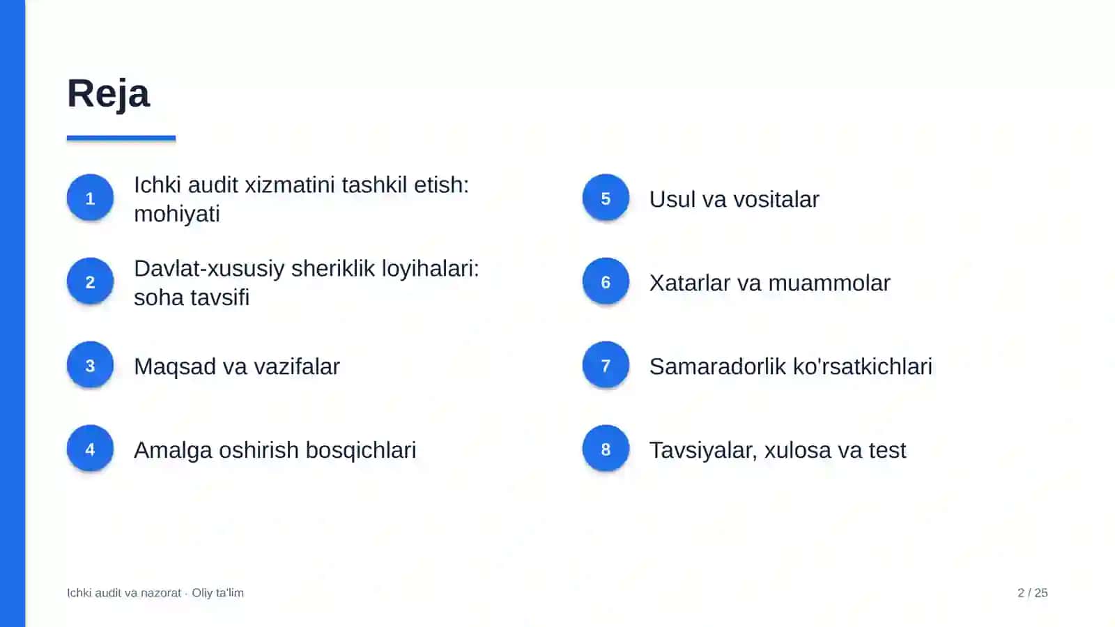 davlat xususiy sheriklik loyihalarida ichki audit xizmatini tashkil etish 7349 2
