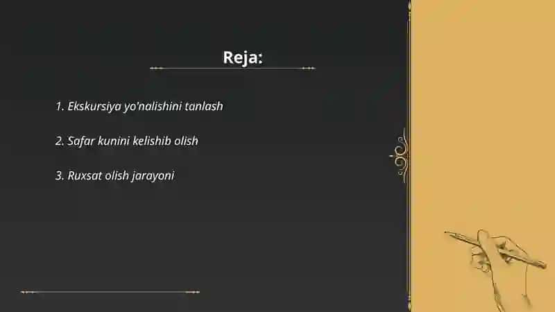 Bolalarni ekskursiyaga tayyorlash 2