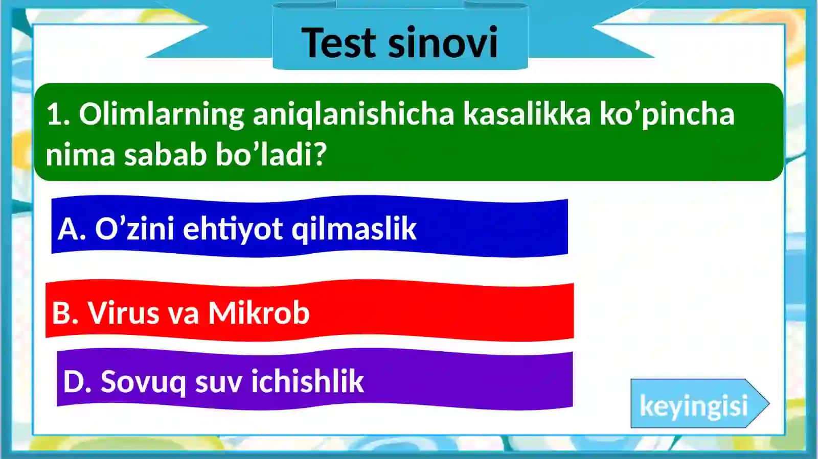 4-sinf tabiiy fan Virus nima 2