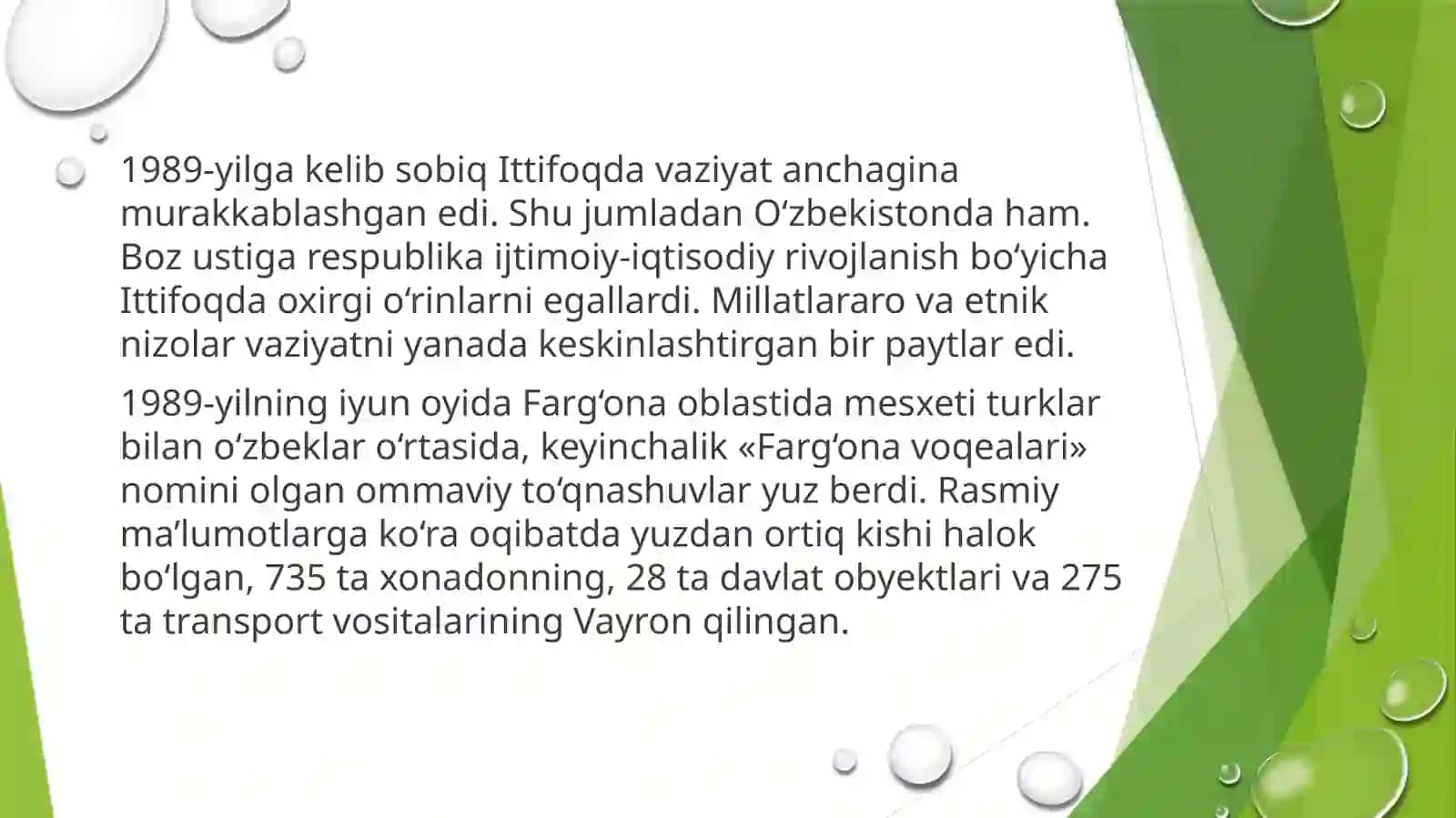 Mustaqillikka erishishda Islom Karimov faoliyati 2