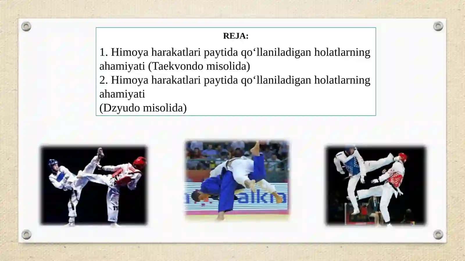 HIMOYAHARAKATLARI PAYTIDA QO‘LLANILADIGAN HOLATLARNING AXAMIYATI 2