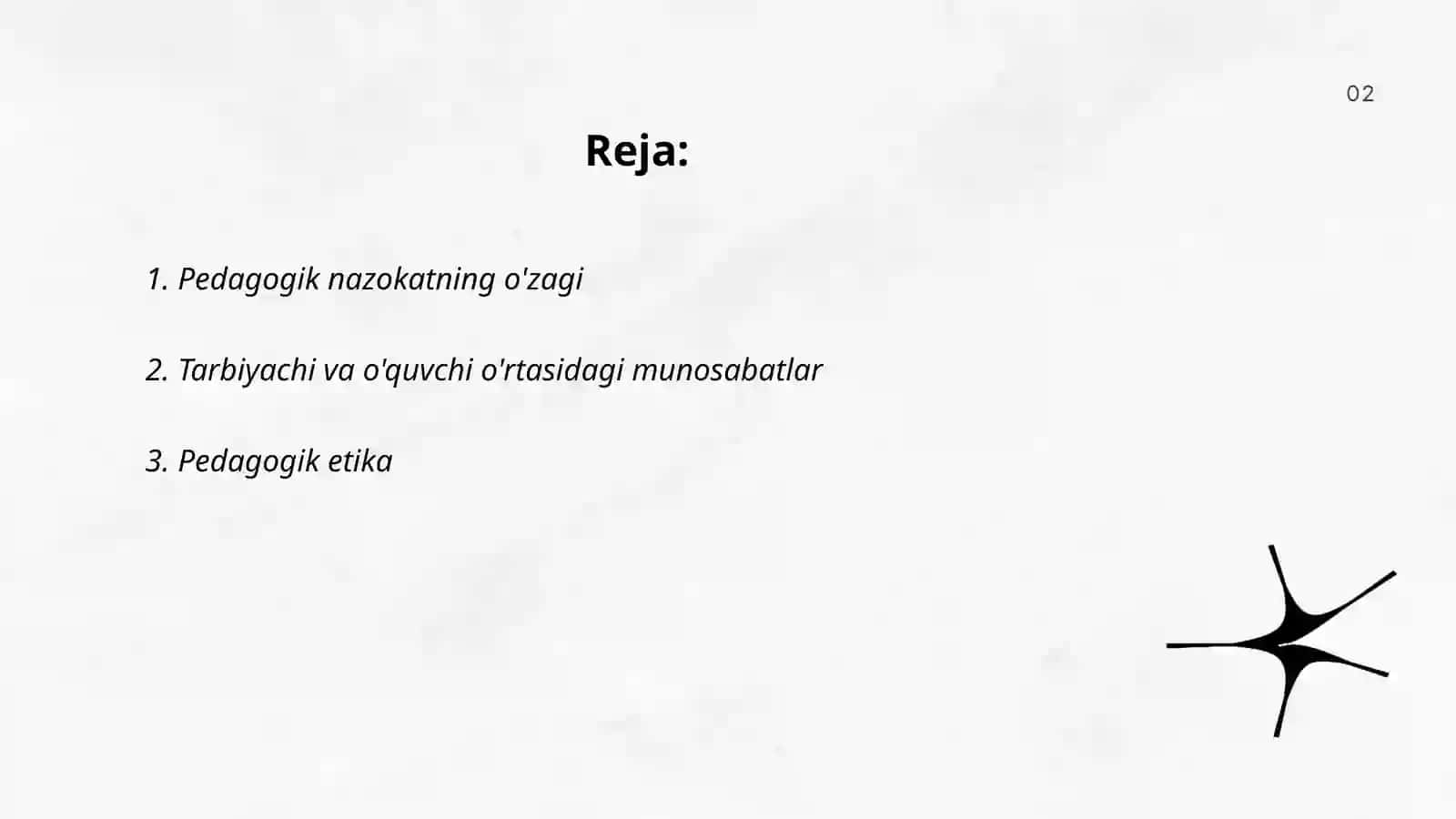 Pedagogik nazokat haqida tushuncha 2