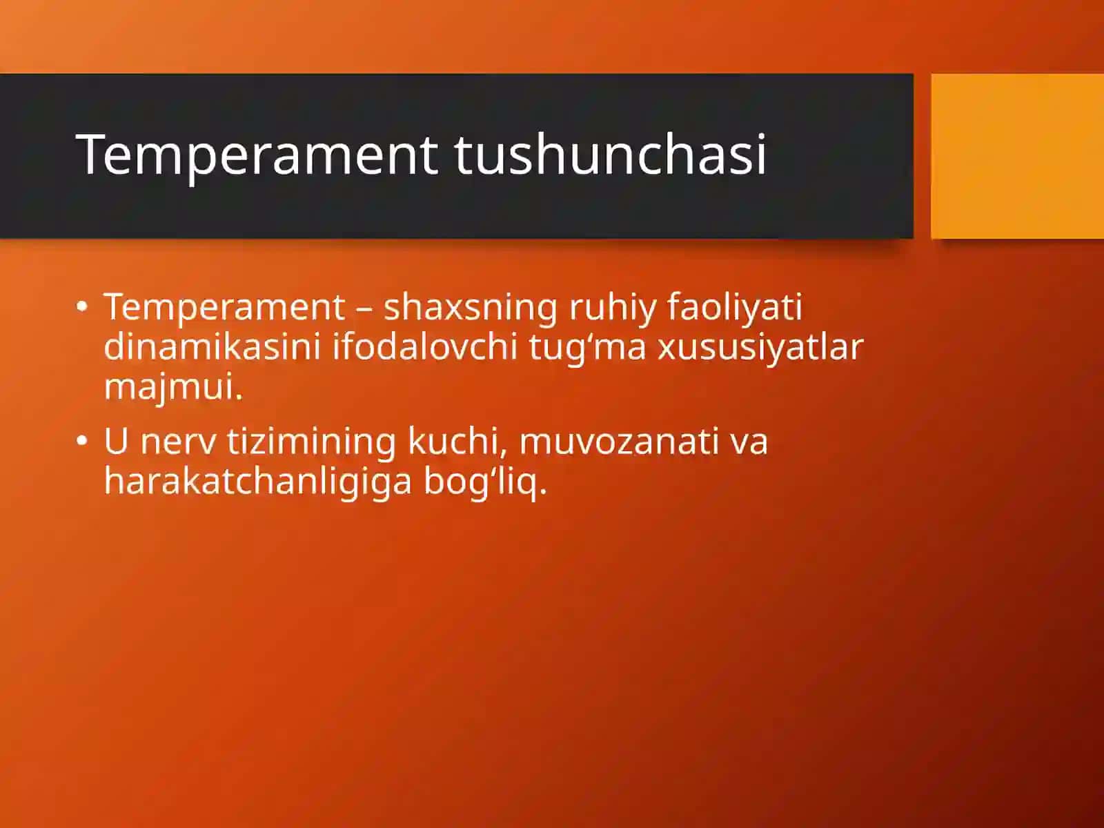 Temperament turlari 2