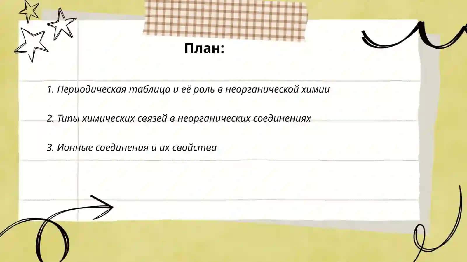 Химия неорганических соединений: свойства и классификация 2
