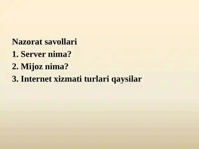 Serveroperatsiontizimlari 2
