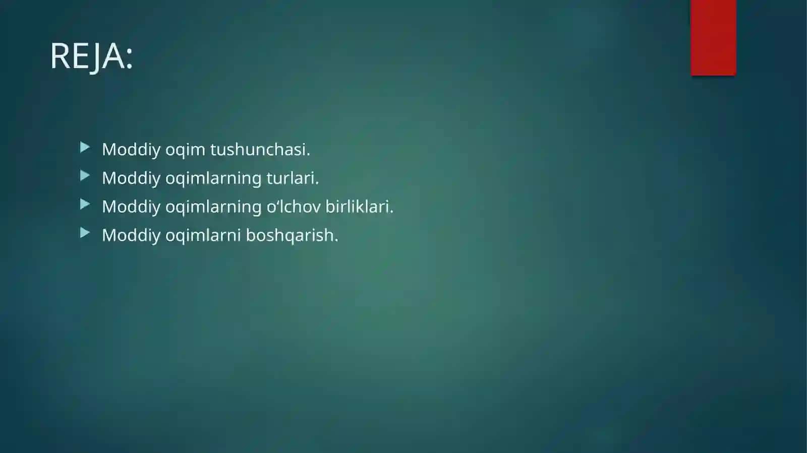 LOGISTIKADAMODDIY OQIMLARNI BOSHQARISHNING ASOSIY TAMOYILLARI 2