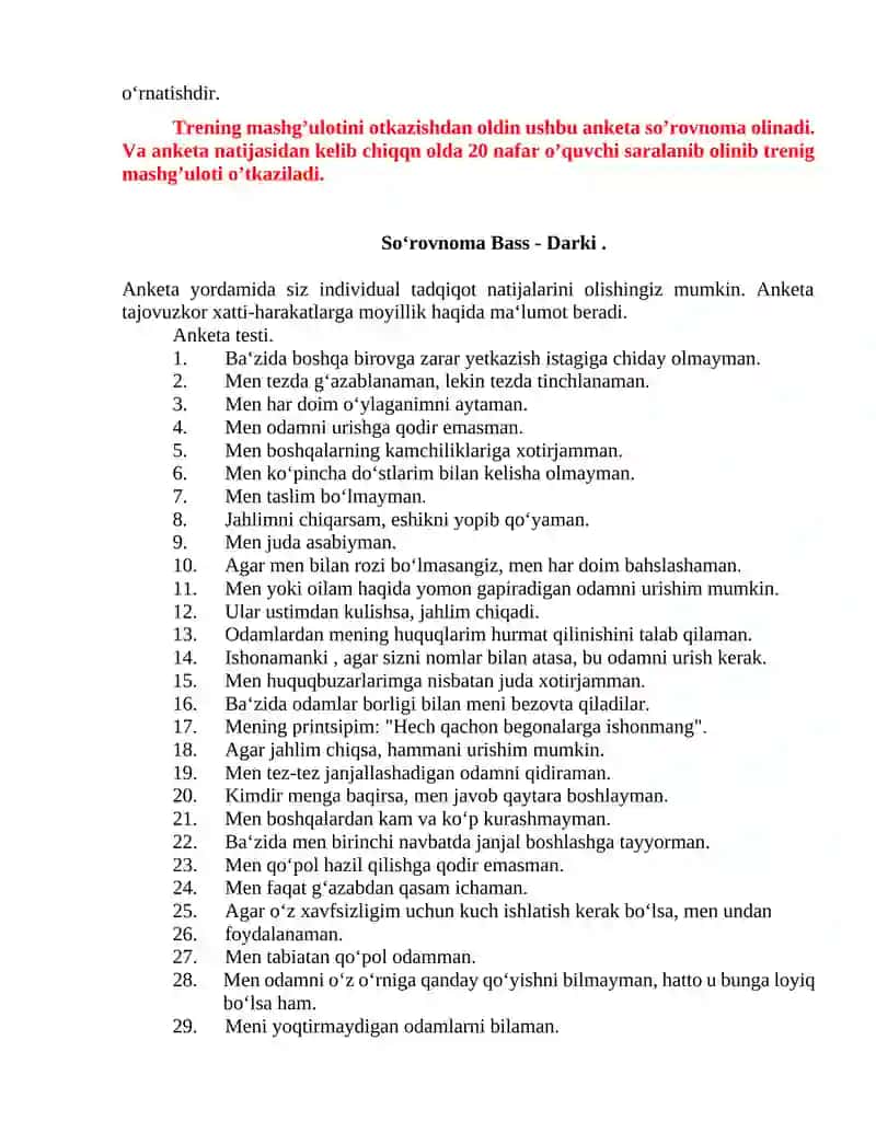Psixokorreksion dasturi 2