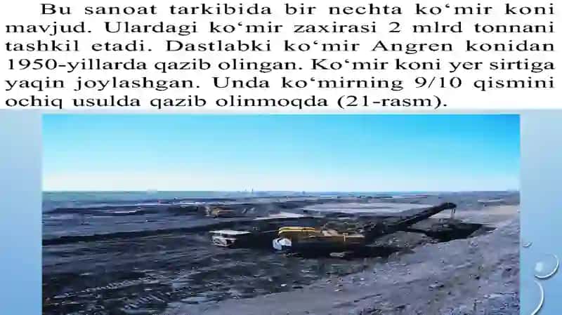 KO‘MIR SANOATI 2