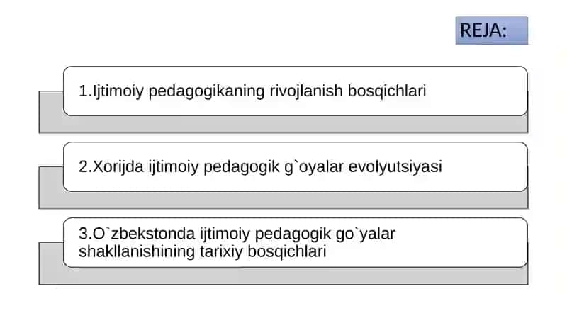 Xorijda va O'zbekistonda Ijtimoiy Pedagogikaning Rivoylanishi Tarixi 2
