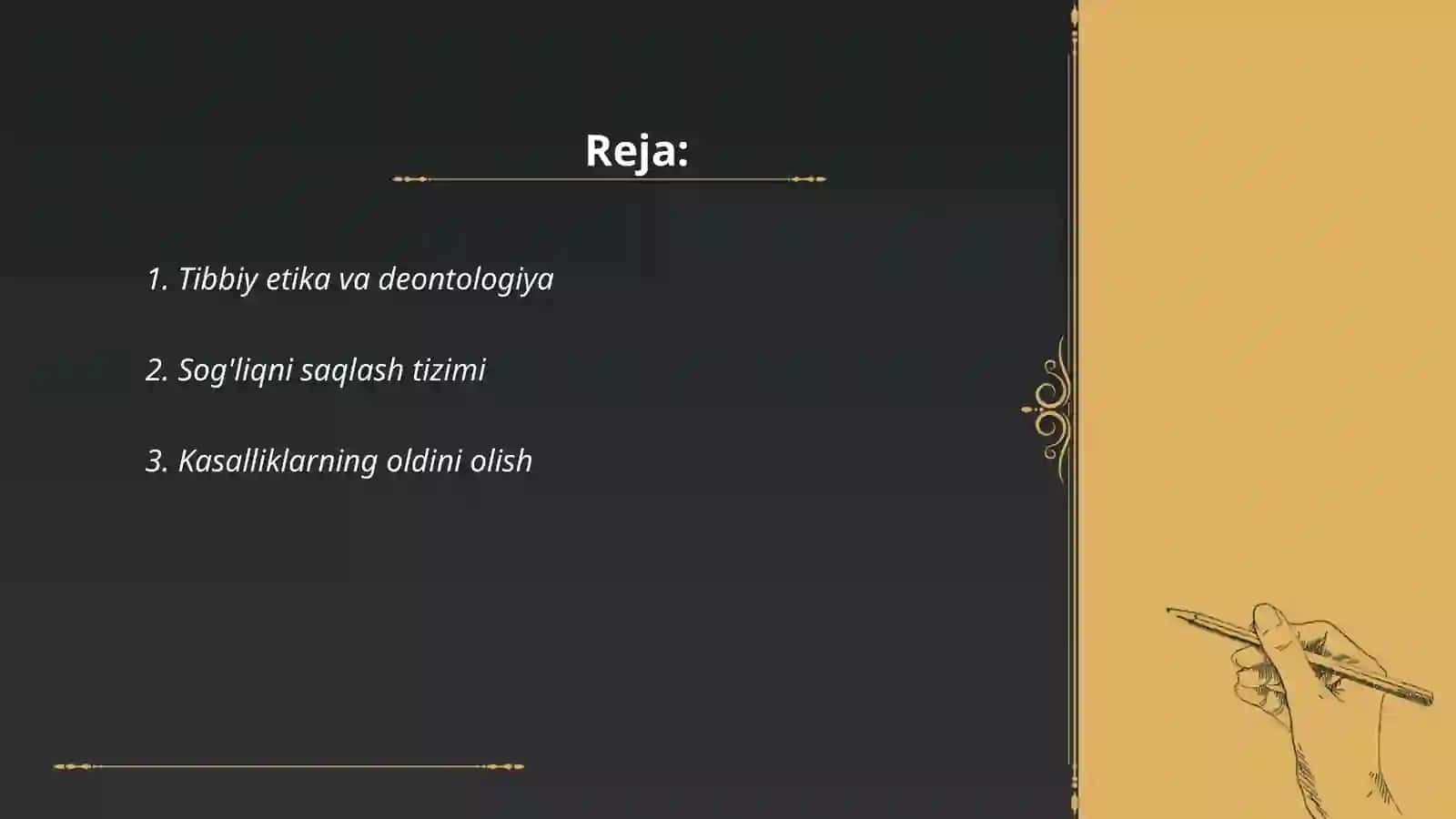 Tibbiy Etika va Deontologiya 2