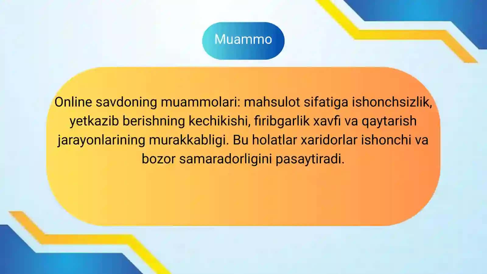 Online savdoning rivojlanishi 2