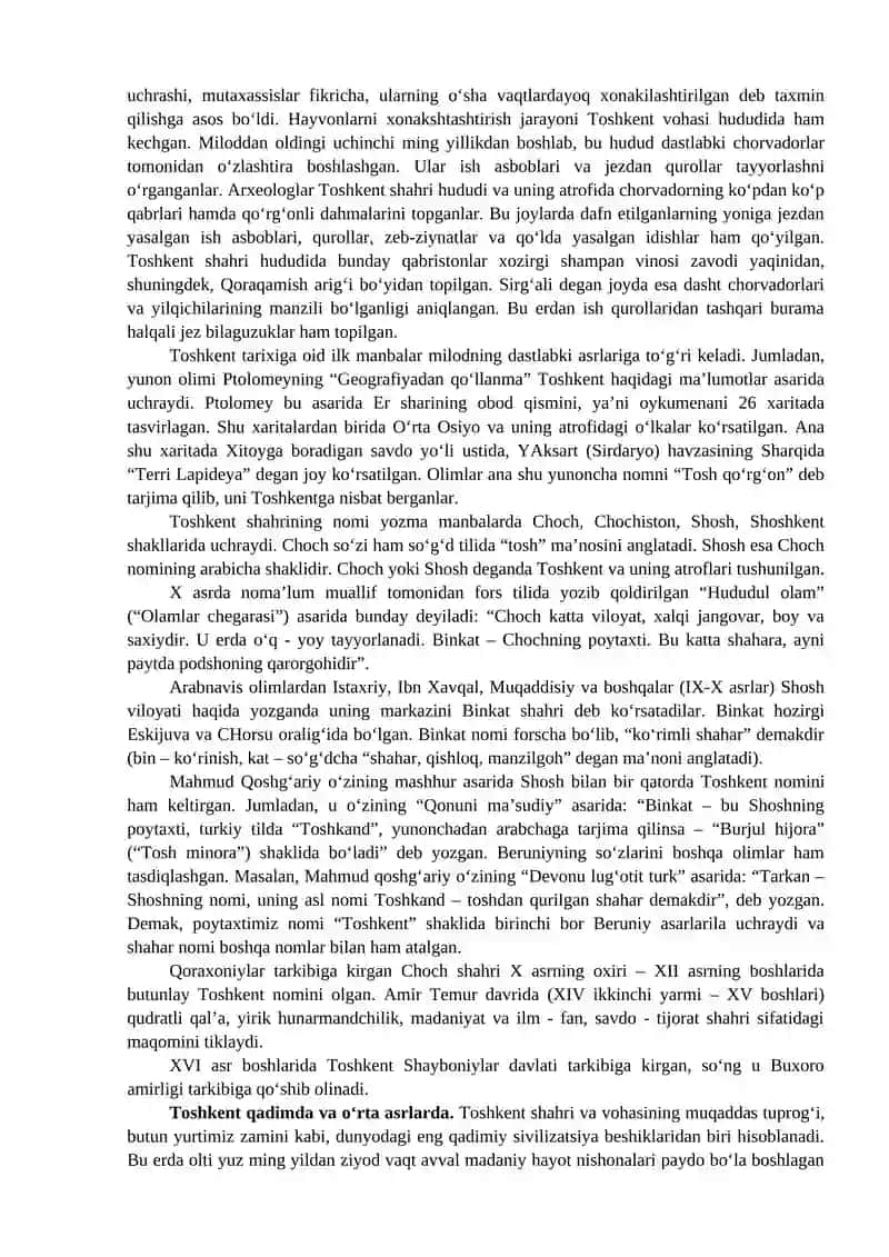 Toshkent vohasi 2