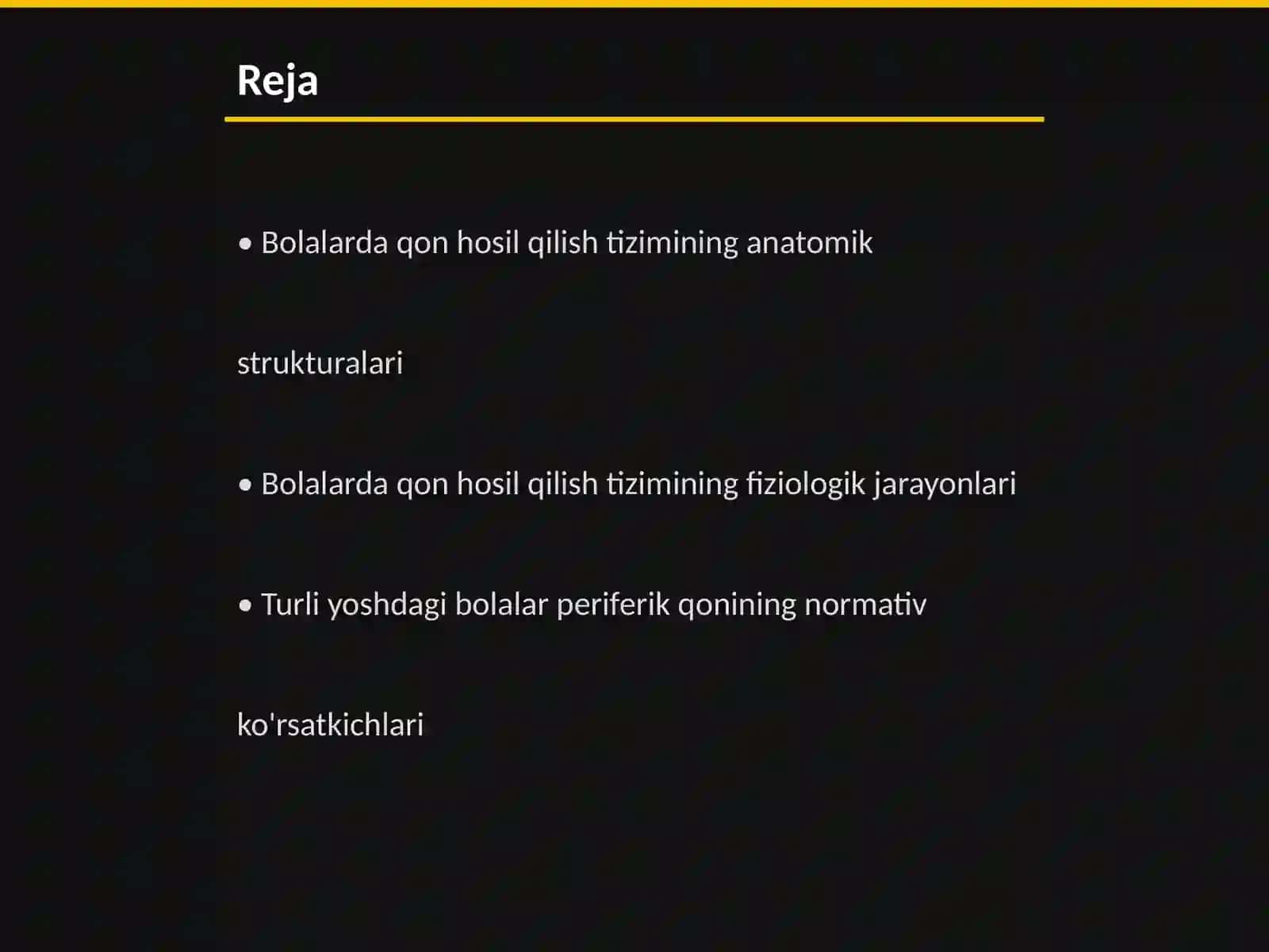 Bolalarda qon hosil qilish tizimining anatomo-fiziologik hususiyatlari 2