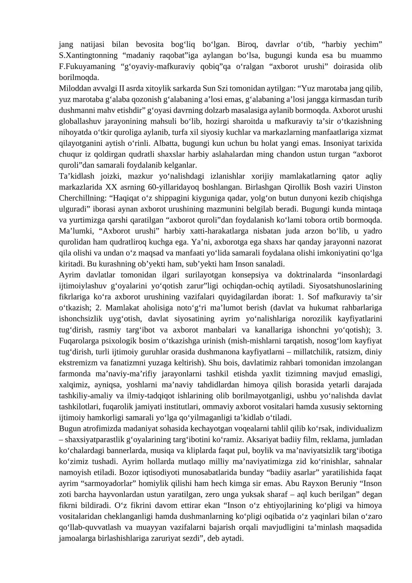 IJTIMOIY TARMOQLARDA AXBOROT XURUJLARI VA TAHDIDLAR 2